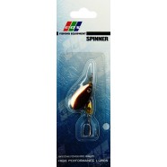Блешня для риболовлі, обертова, EOS S0001A, вага 4г, колір GS321041